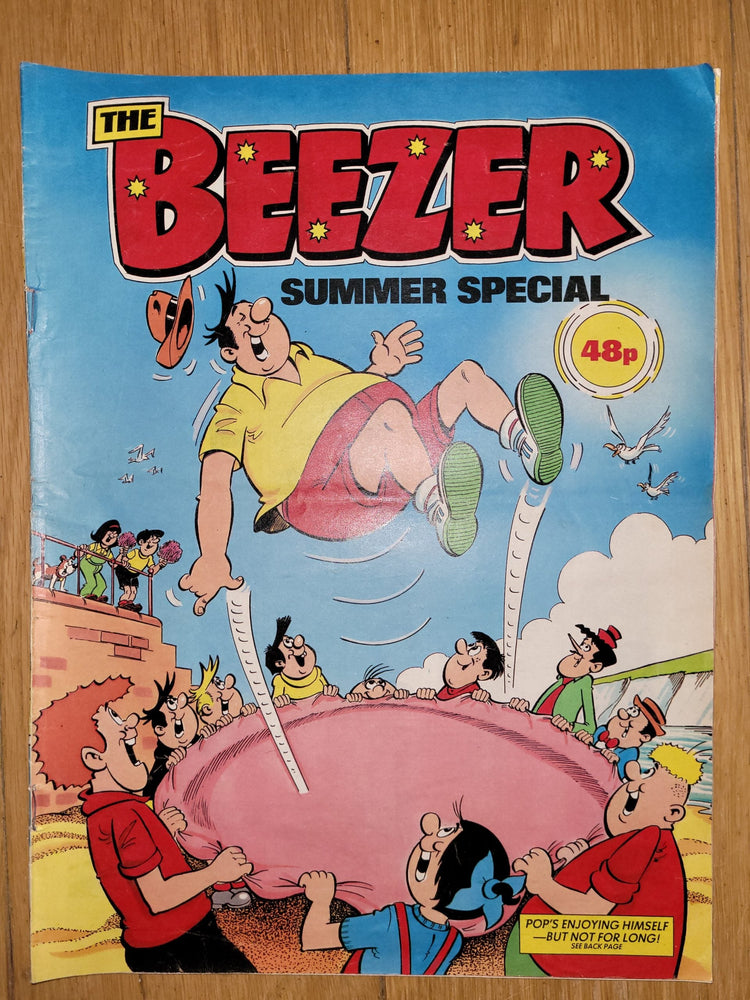 The Beezer comic collection, vintage British comics, The Beezer by DC Thomson