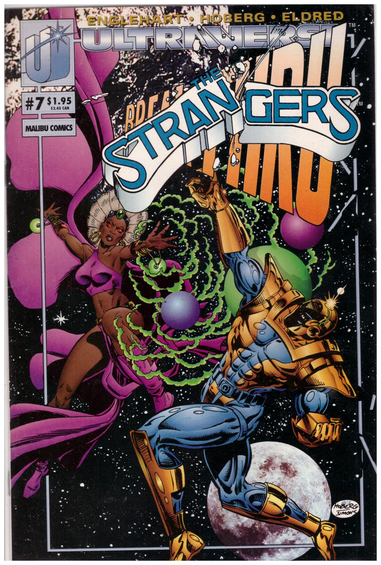 The Strangers comic book, Malibu Comics Ultraverse superheroes, rare collectible Strangers comics, 1990s superhero team