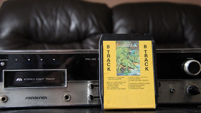 Vintage 8-track tapes collection, retro music albums, classic 8-track audio, 8-track music collection, 8-track tape