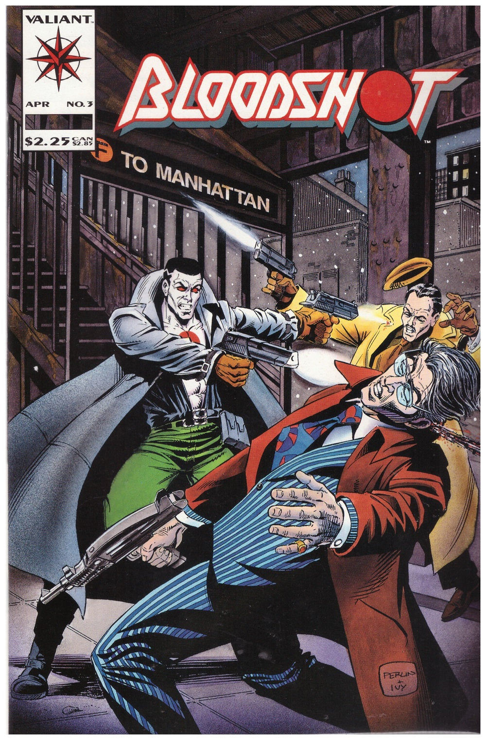 Bloodshot #3 Apr 92 from Valiant