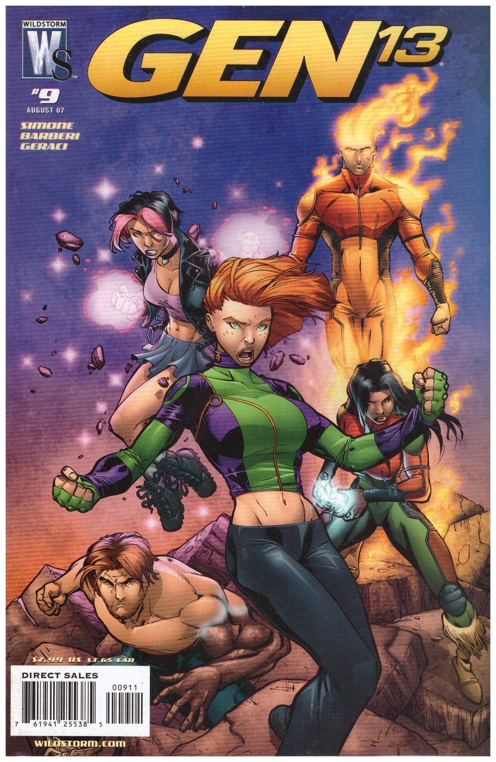 Gen 13 #9 Aug 07 from Wildstorm Comics