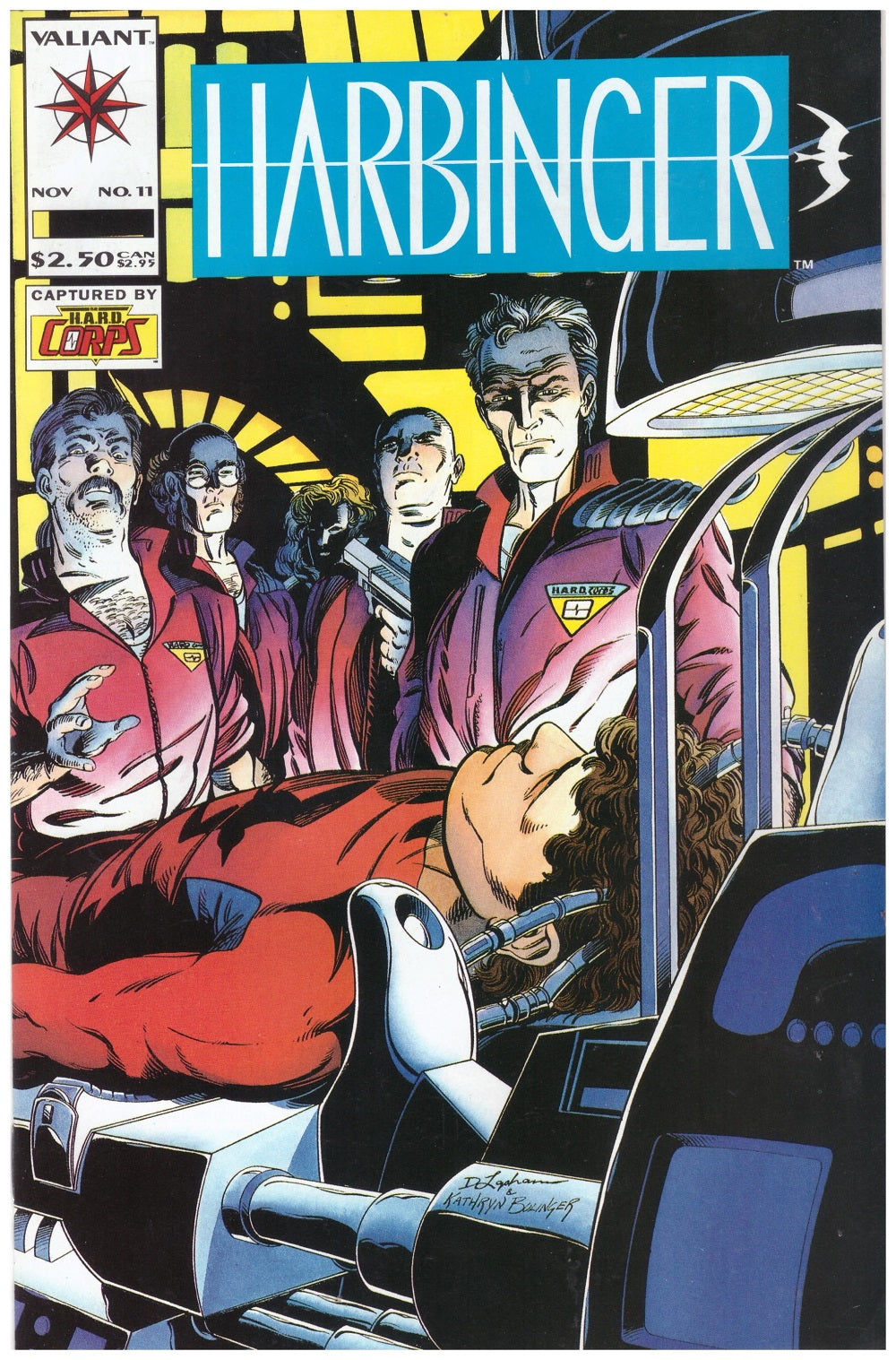 Harbinger #11 Nov 92 from Valiant Comics