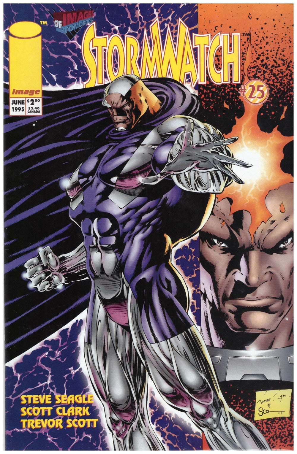 Stormwatch #25 Jun 95 from Image Comics