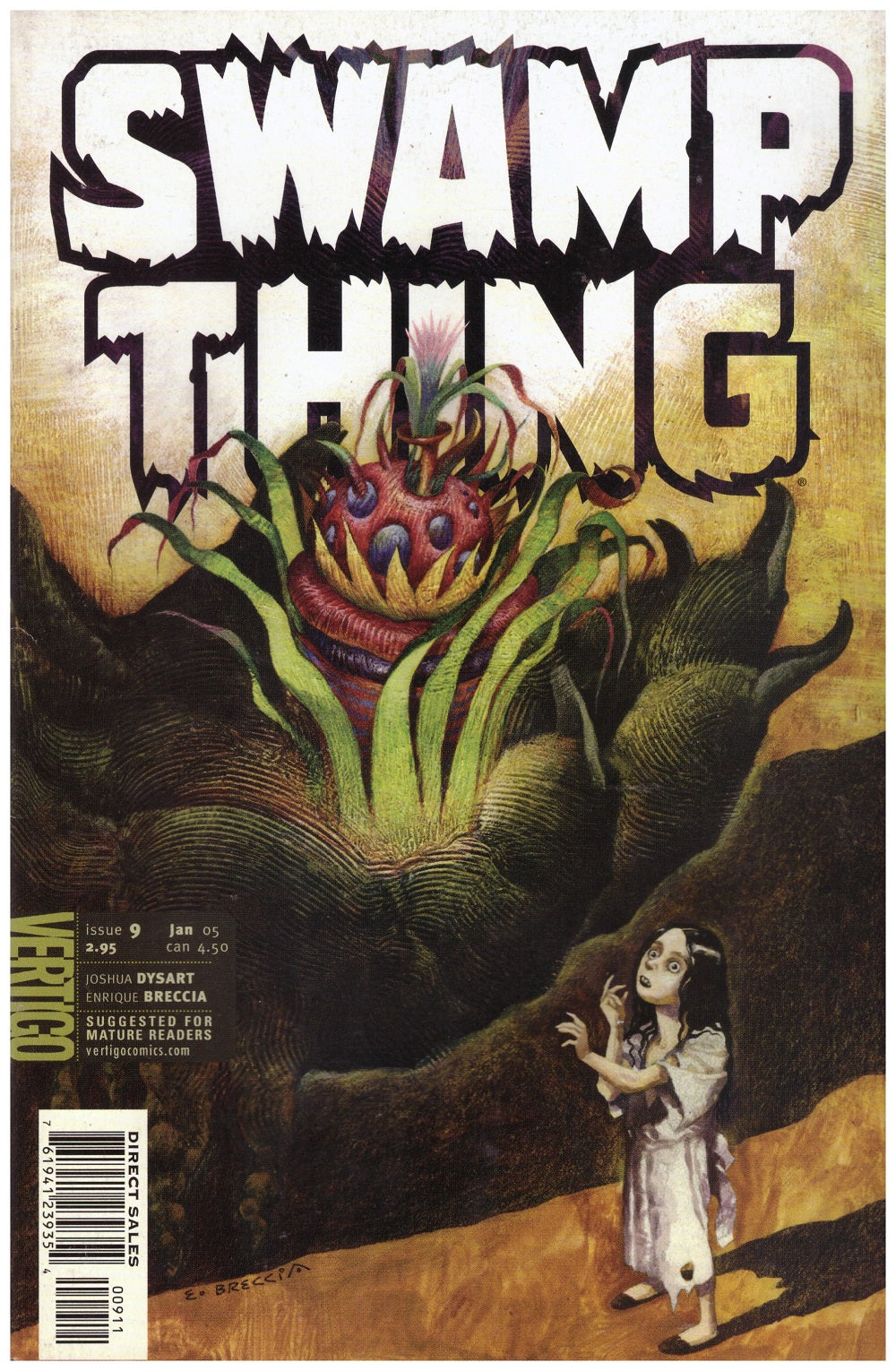 Swamp Thing #9 Jan 05 from Vertigo Comics