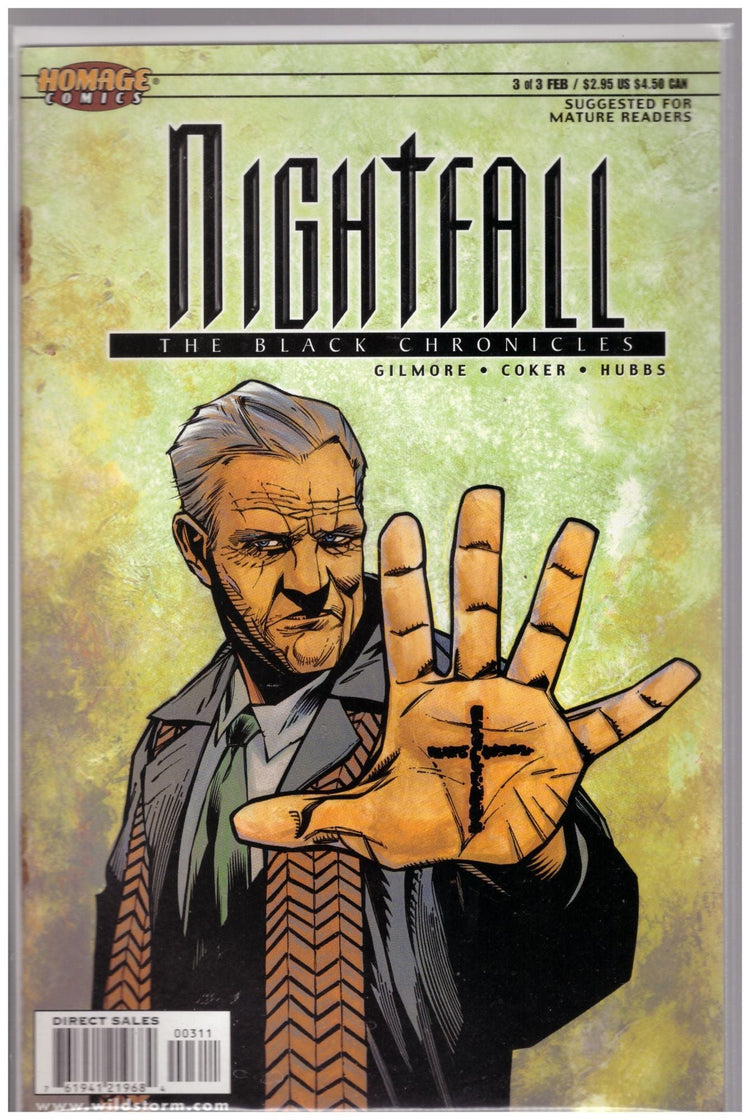 Nightfall comic collection, Homage Comics horror stories, supernatural suspense comics, Nightfall series