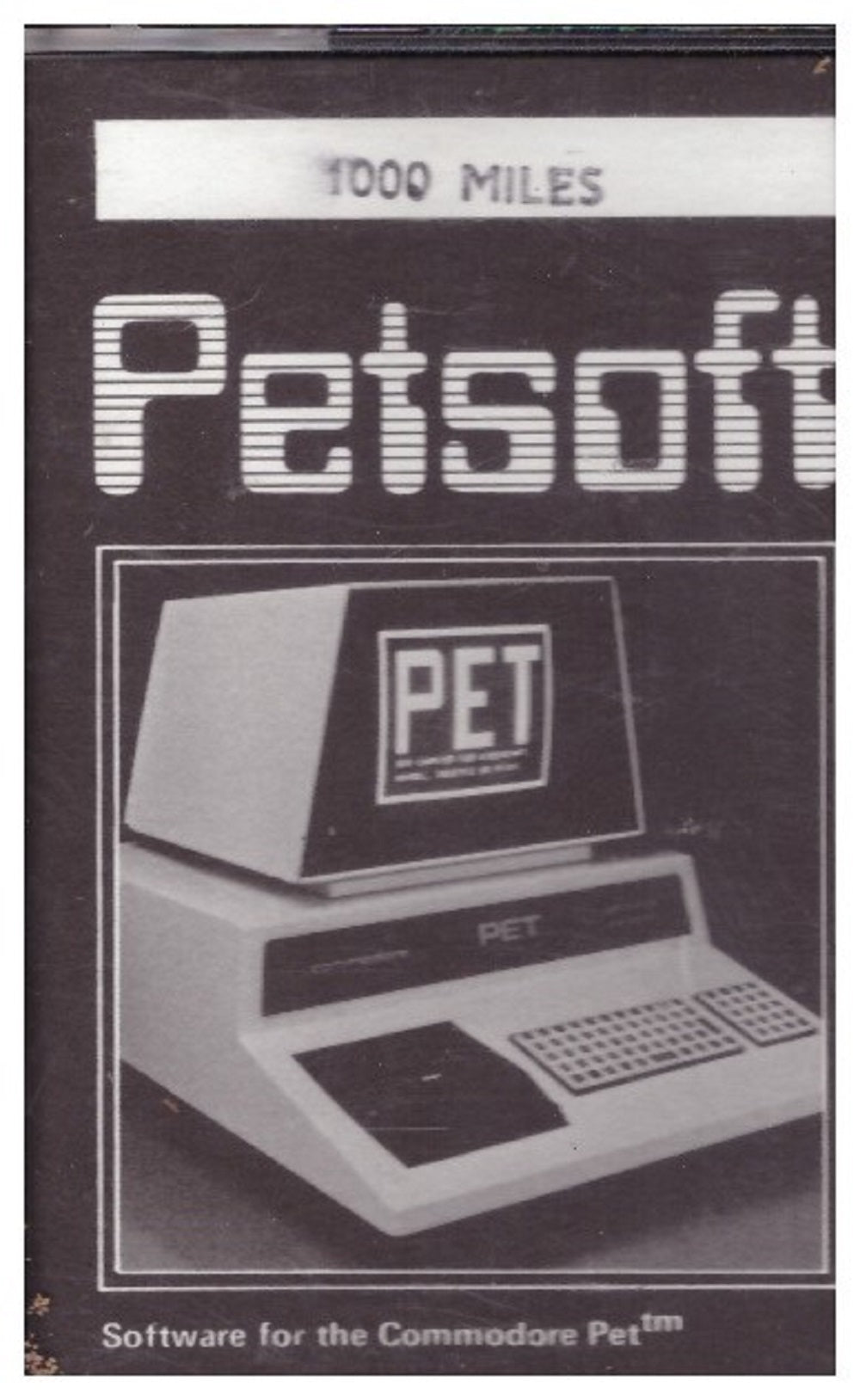 1000 Miles for Commodore PET from Petsoft