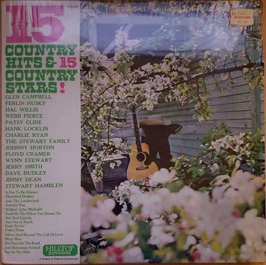 15 Country Hits & 15 Country Stars! from Hilltop (JS-6064)