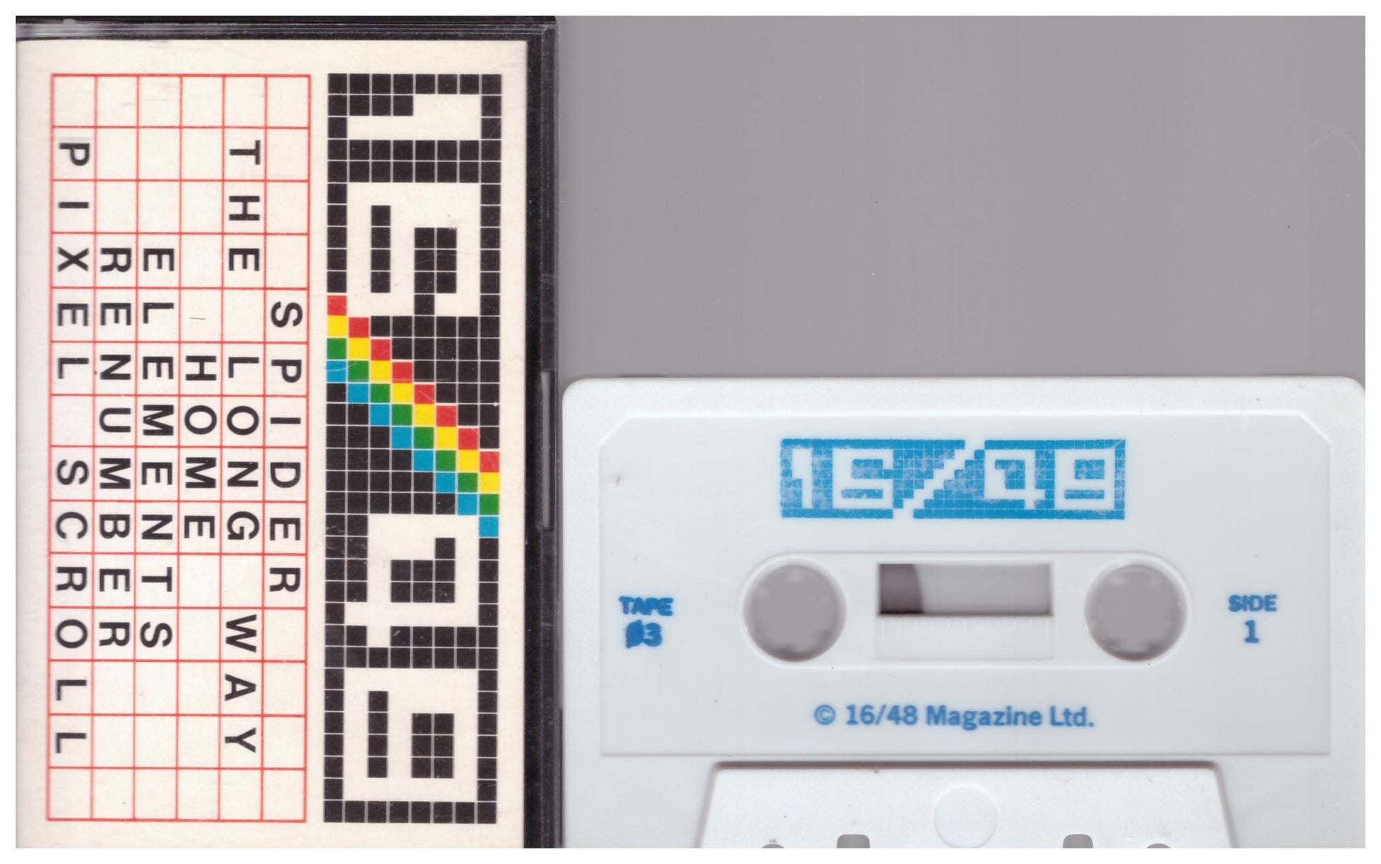 16/48 Computing Issue 03 1984 Covertape for ZX Spectrum