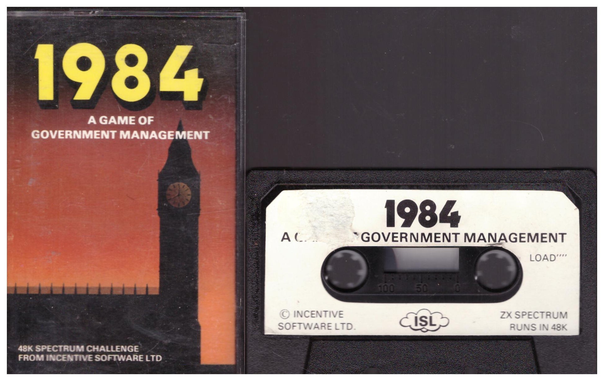 1984 for ZX Spectrum from Incentive Software (N003)