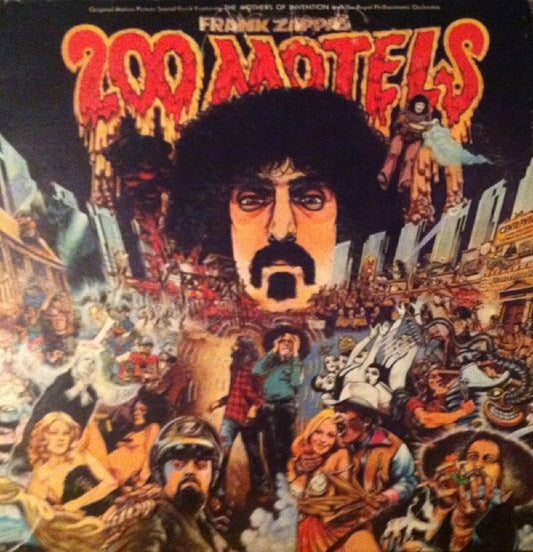 200 Motels by Frank Zappa from United Artists Records (UDF 50003)