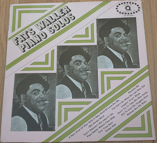 Piano Solos by Fats Waller from Avenue International (AV INT 1007)