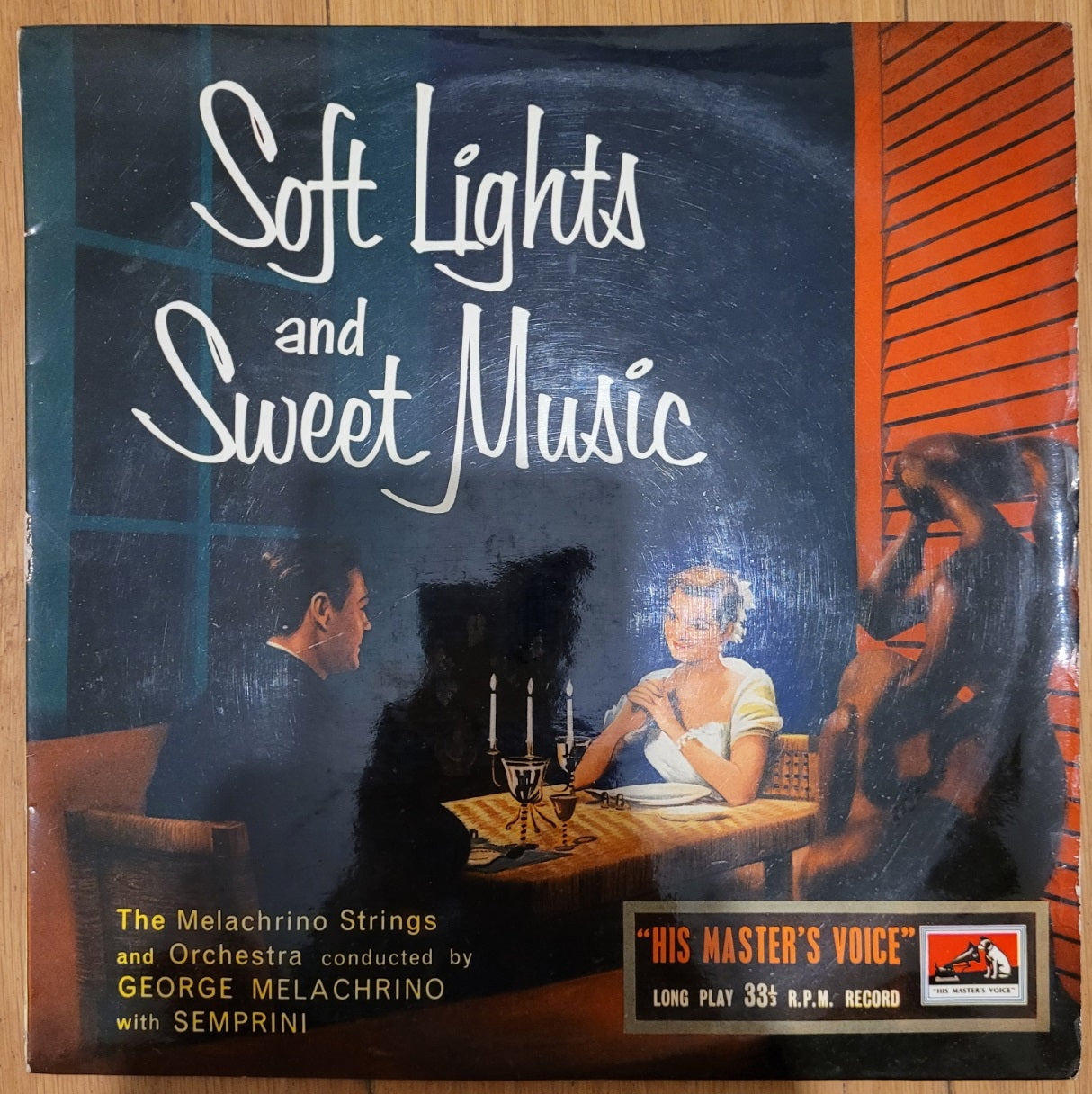 Soft Lights And Sweet Music by The Melachrino Strings from His Master's Voice (DLP 1046)