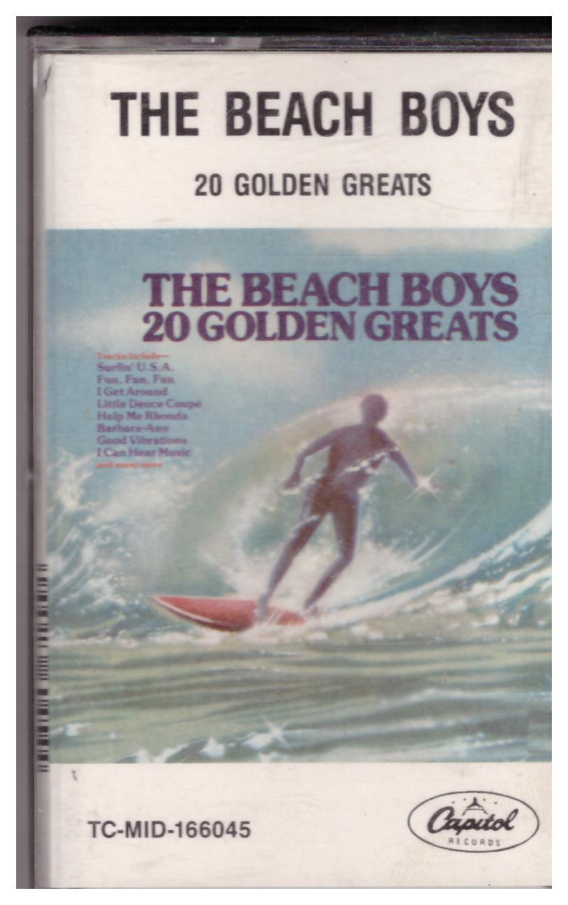 20 Golden Greats by The Beach Boys from Capitol Records (TC-MID-166045)