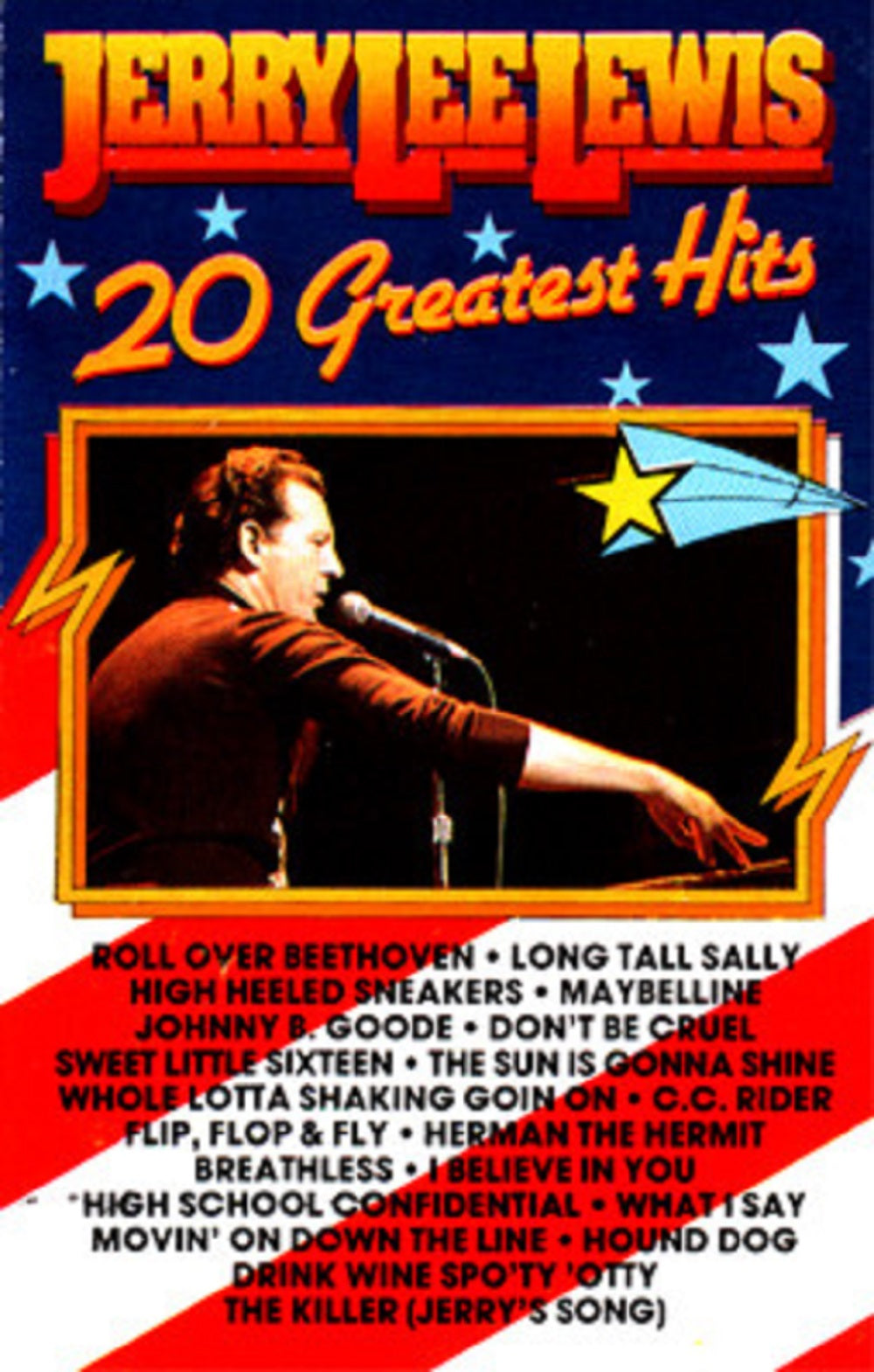 20 Greatest Hits by Jerry Lee Lewis from Black Tulip (BT 555013)