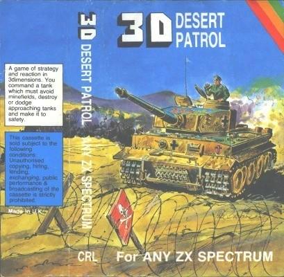 3D Desert Patrol for ZX Spectrum from CRL