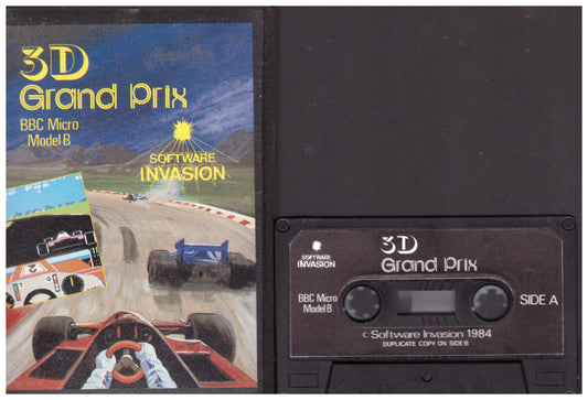 3D Grand Prix for BBC Micro Model B from Software Invasion