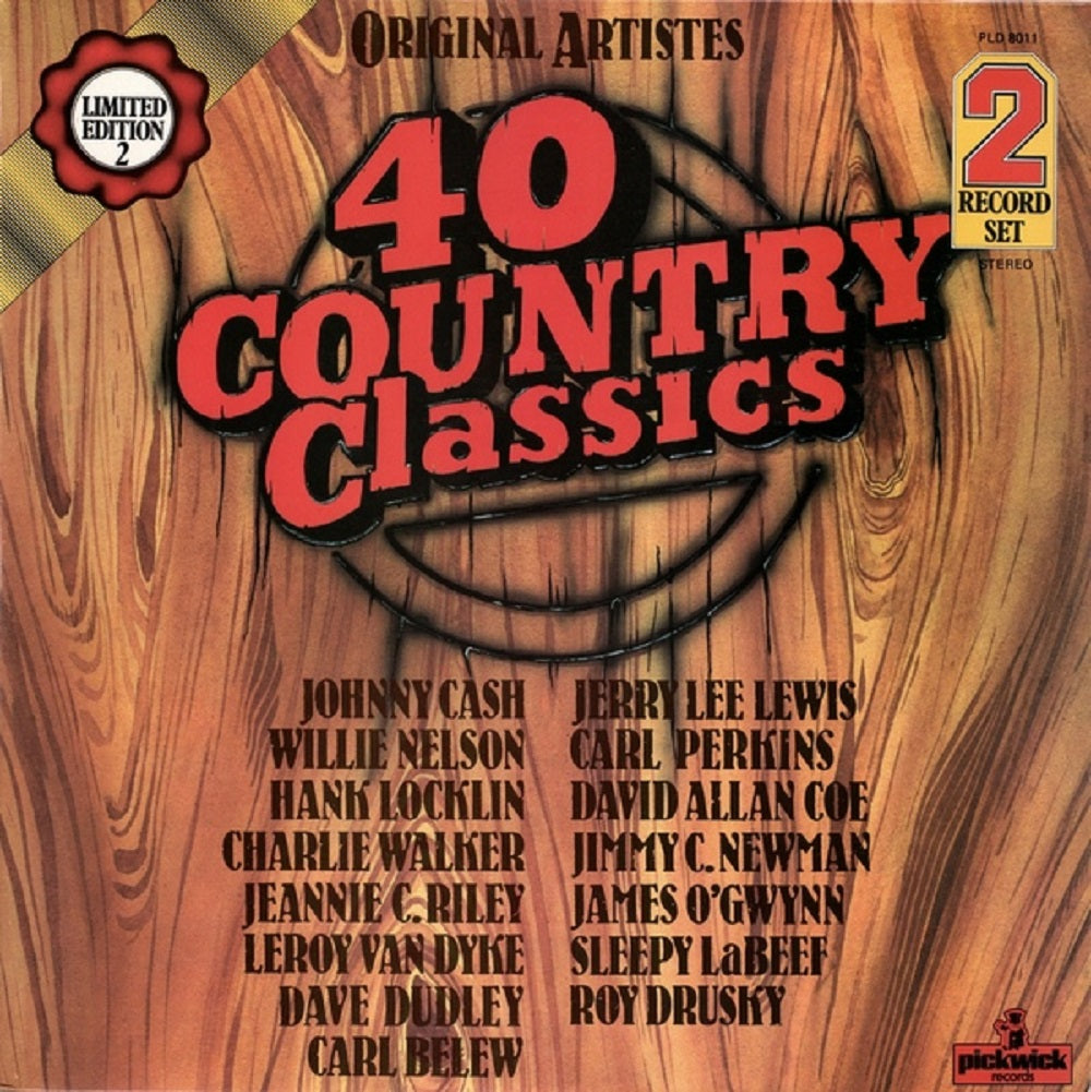 40 Country Classics from Pickwick Records (PLD 8011)