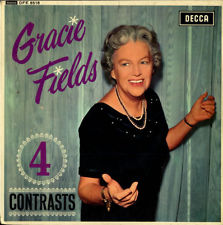 7" 45RPM 4 Contrasts EP By Gracie Fields from Decca