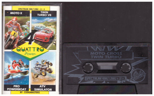 4 Quattro Power for ZX Spectrum from Codemasters (2301)