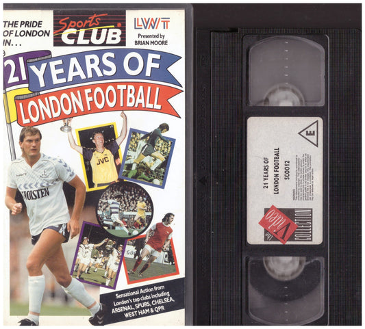 21 Years Of London Football VHS from Video Collection International (SC0012)