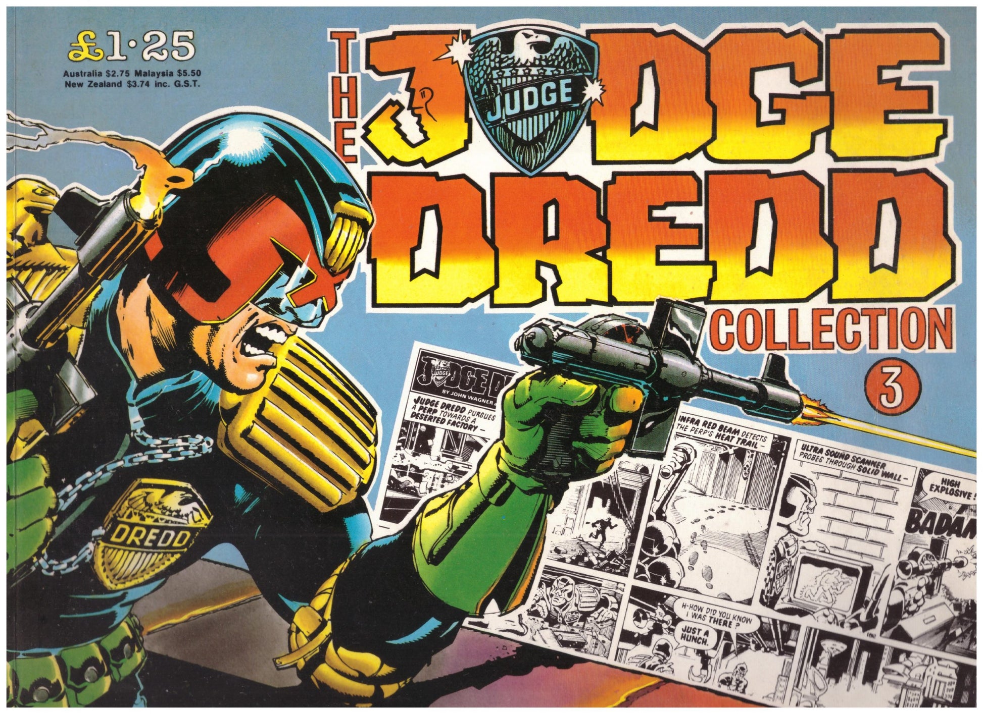 The Judge Dredd Collection 3 from IPC Magazines Ltd