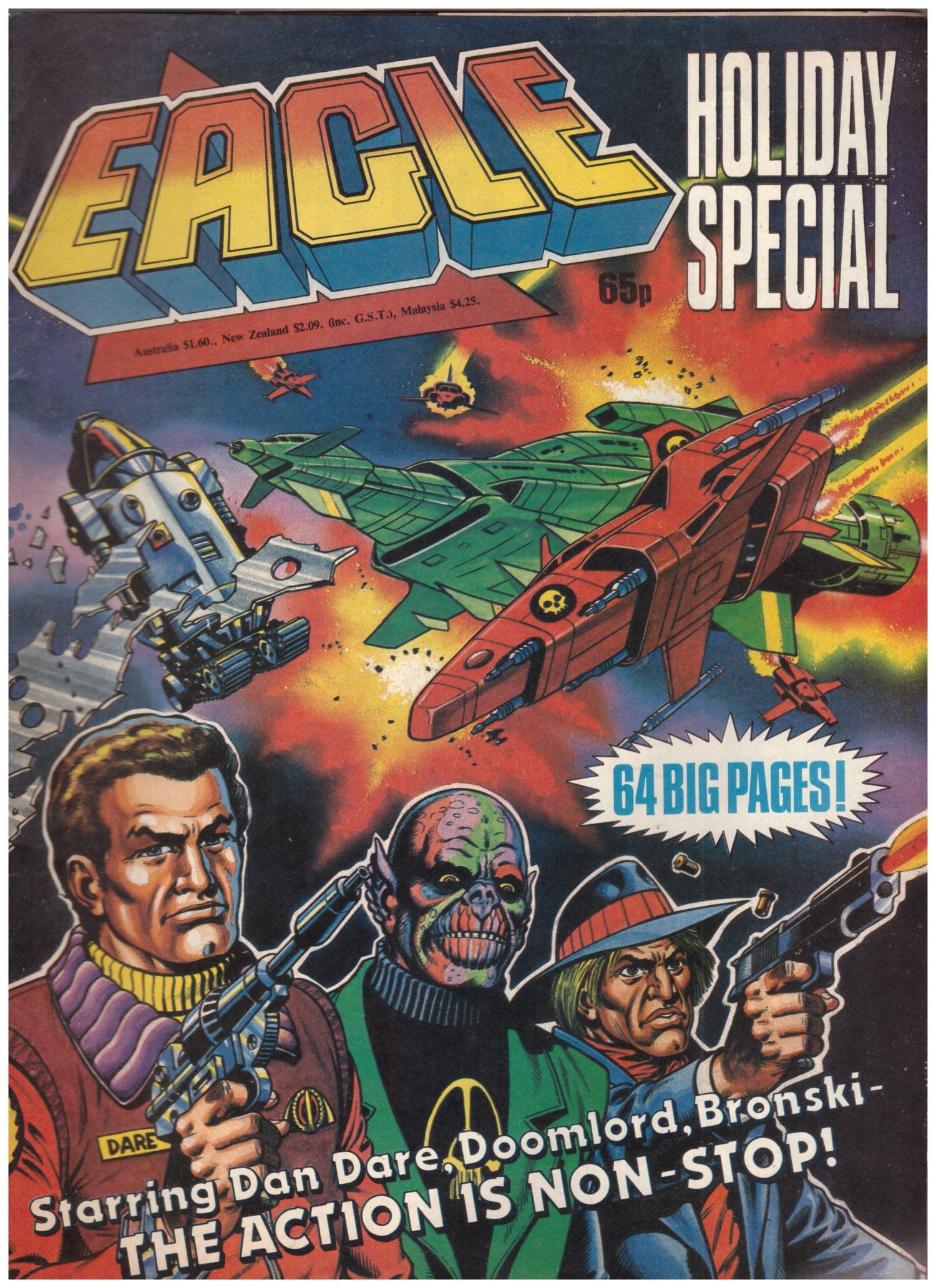 Eagle Holiday Special 1987 from IPC Magazines Ltd