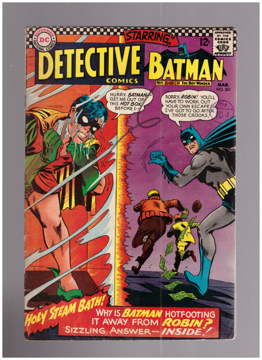 Detective Comics No 361 Mar 1967 from DC Comics