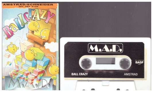 Ball Crazy for Amstrad CPC from Mastertronic (IA 0182)