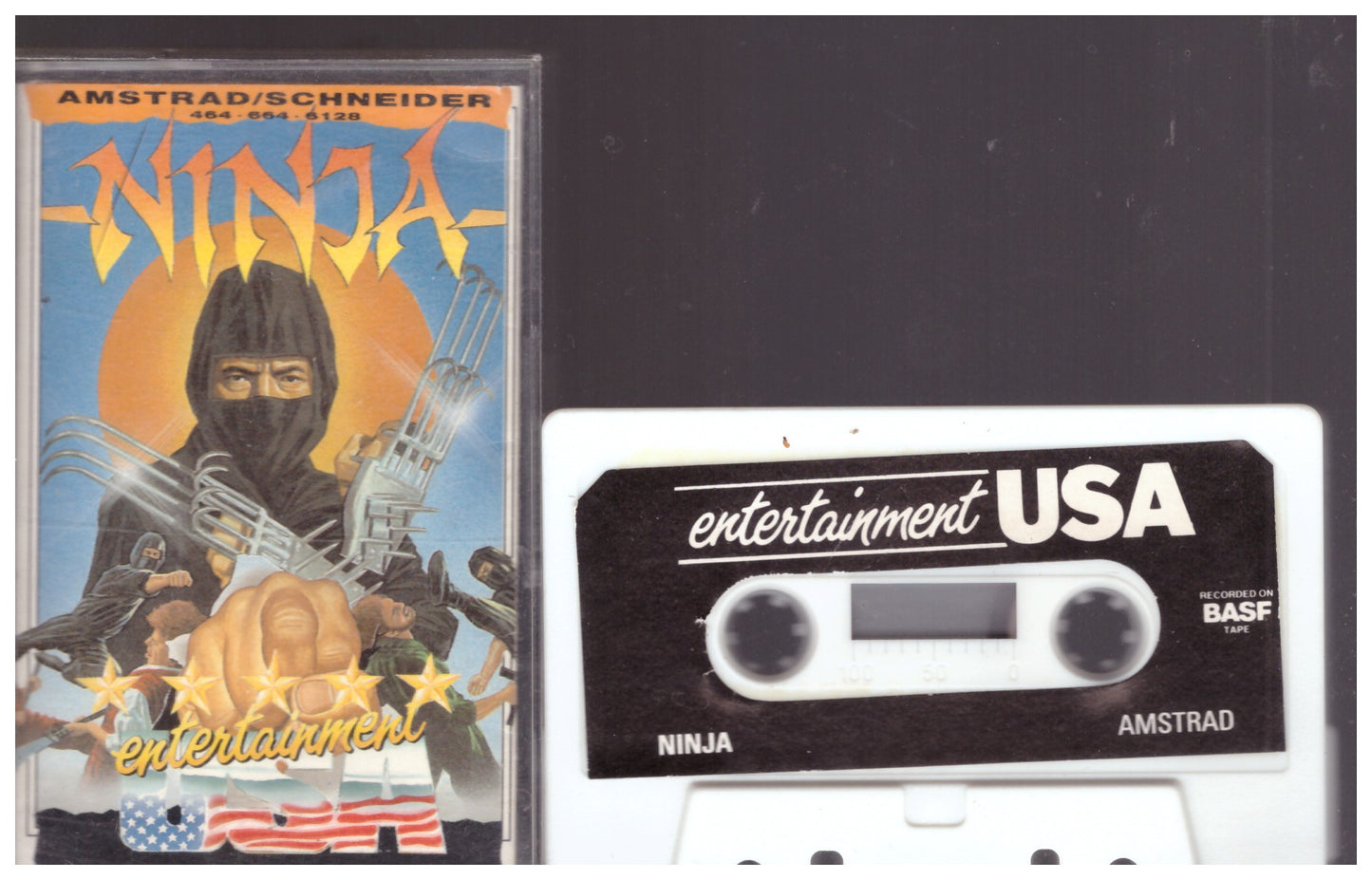 Ninja for Amstrad CPC from Mastertronic (IA 0149)