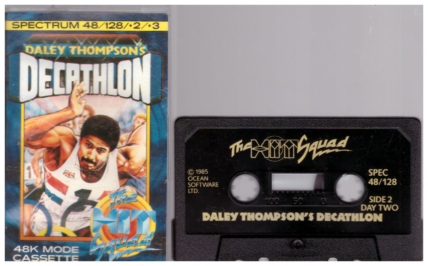 Daley Thompsons Decathlon for ZX Spectrum from The Hit Squad