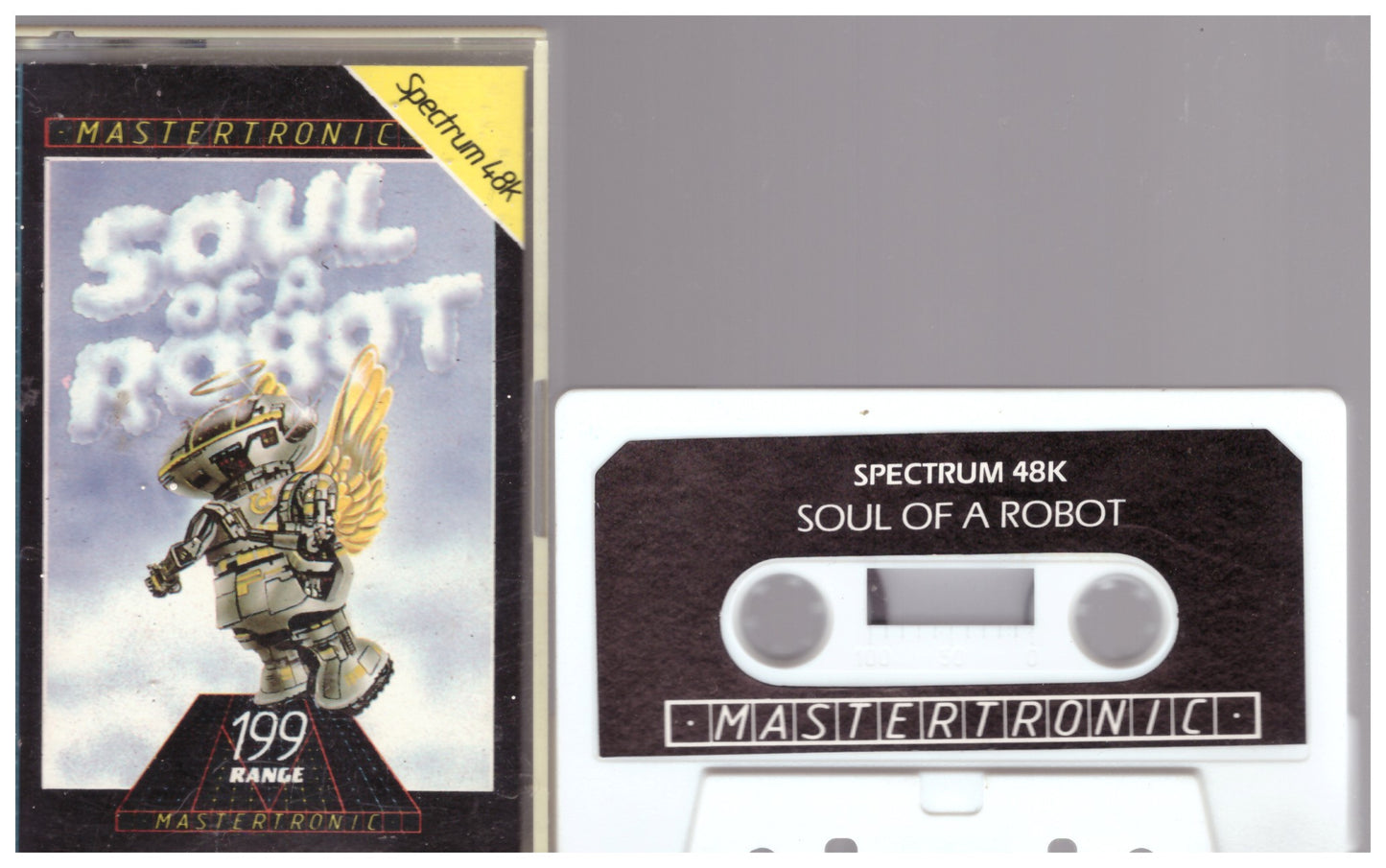 Soul Of A Robot for ZX Spectrum from Mastertronic (IS 0090)