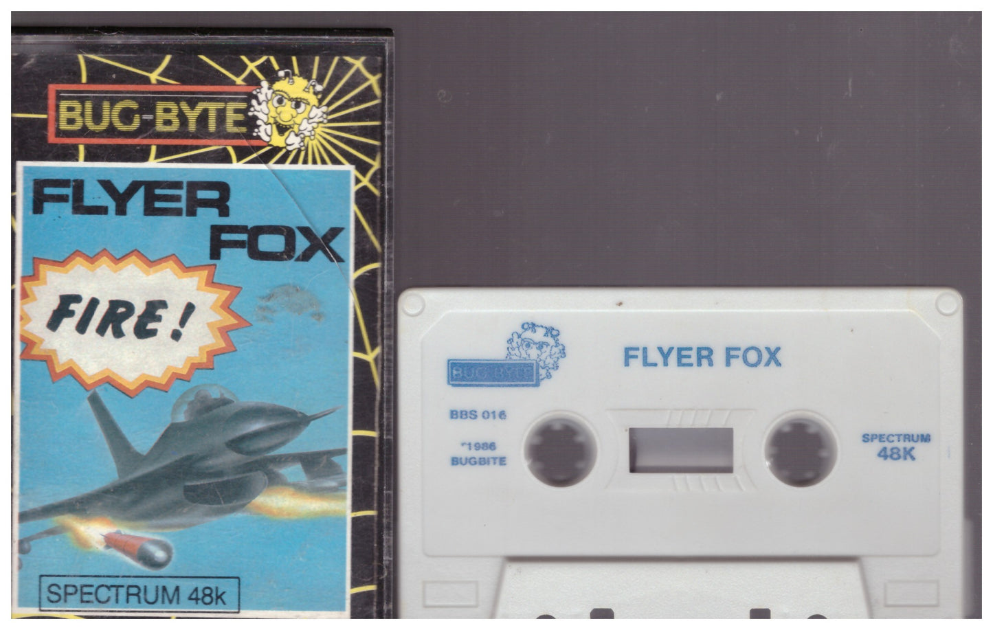 Flyer Fox for ZX Spectrum from Bug-Byte (BBS 016)