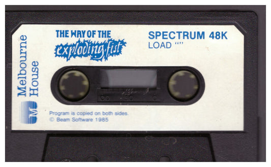 The Way Of The Exploding Fist Tape Only for ZX Spectrum from Melbourne House