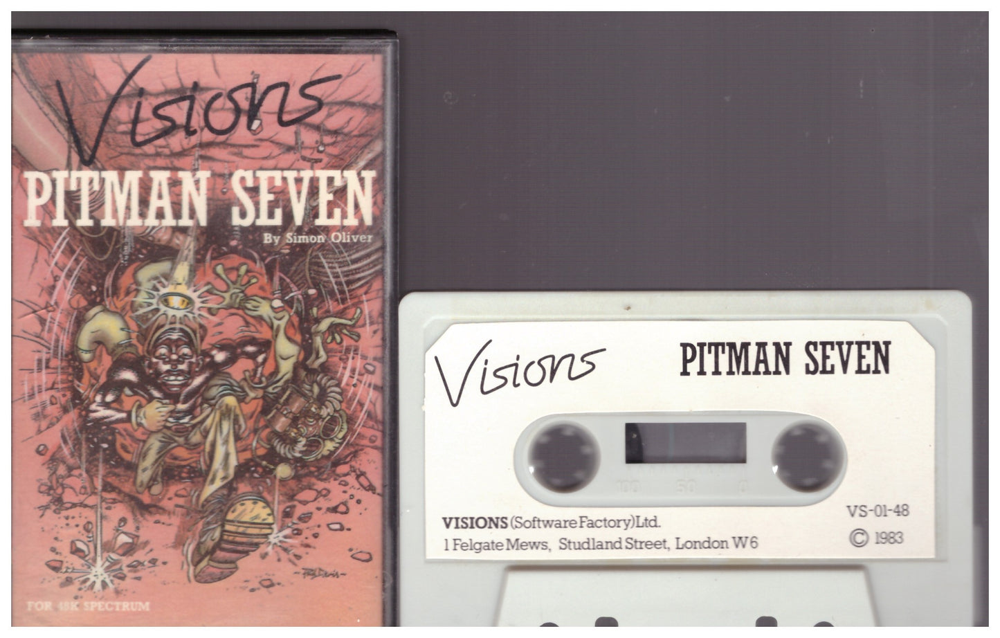 Pitman Seven for ZX Spectrum by Visions (VS-01-48)