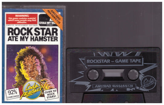 Rock Star Ate My Hamster for Amstrad CPC from Codemasters (3273)