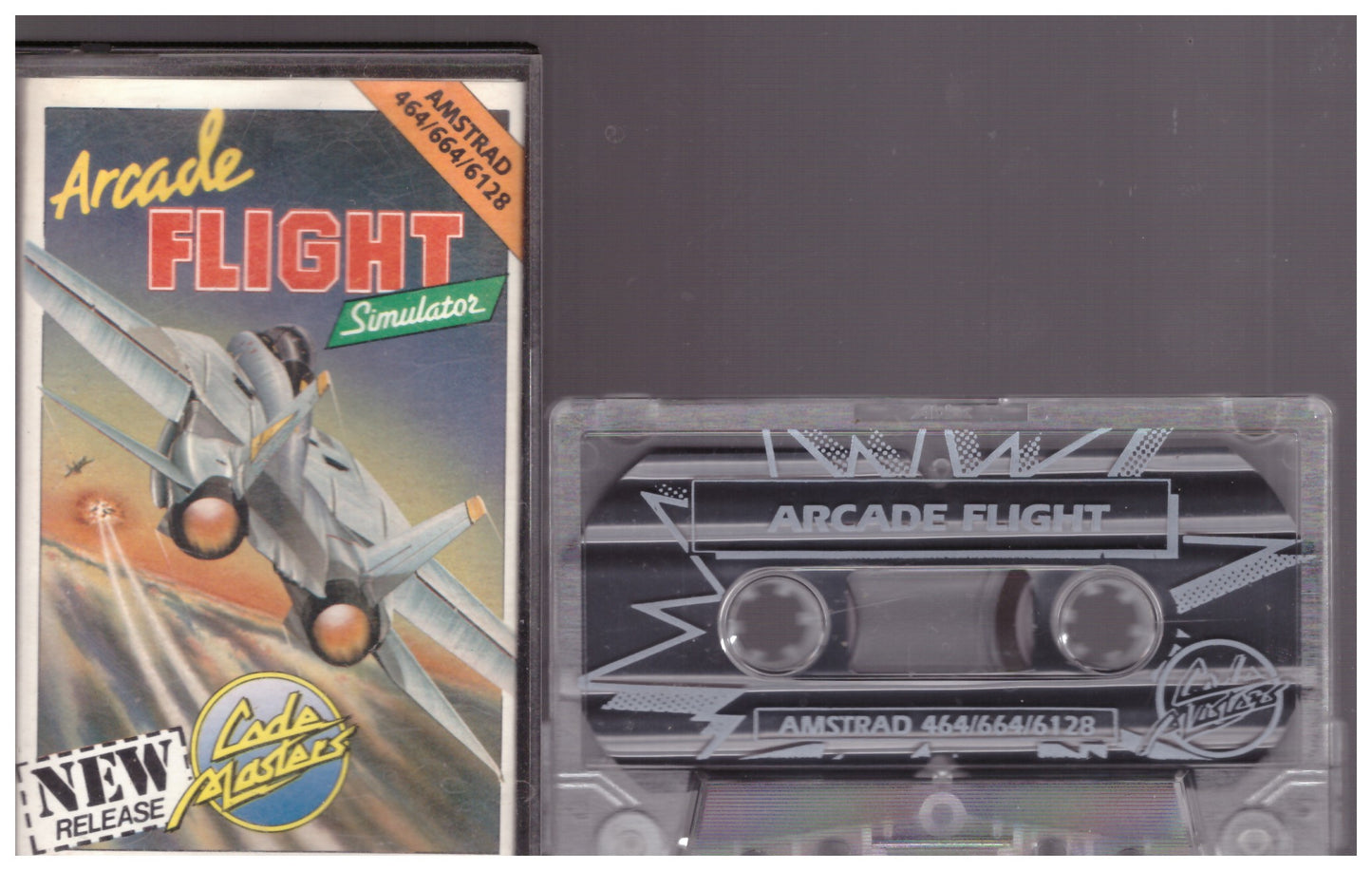 Arcade Flight Simulator for Amstrad CPC from Codemasters (3174)