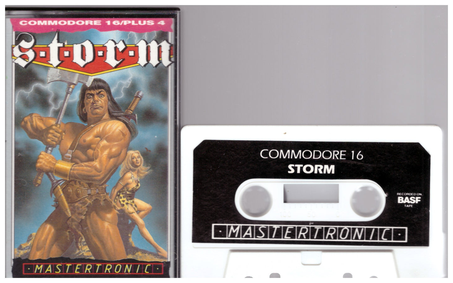 Storm for Commodore 16/Plus 4 from Mastertronic (2C 0123)