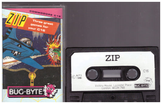 Zip for Commodore 16/Plus 4 from Bug-Byte