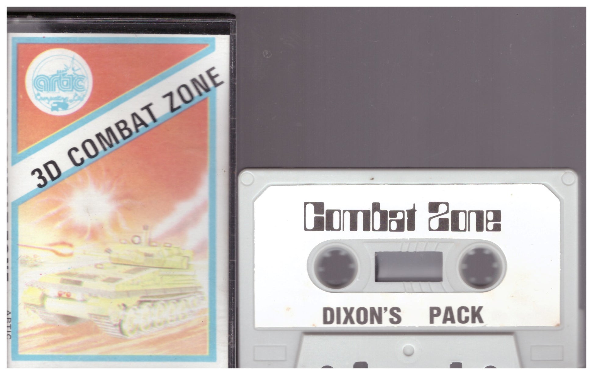 3D Combat Zone for ZX Spectrum from Artic Computing