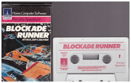 Blockade Runner for ZX Spectrum from Thorn EMI Video