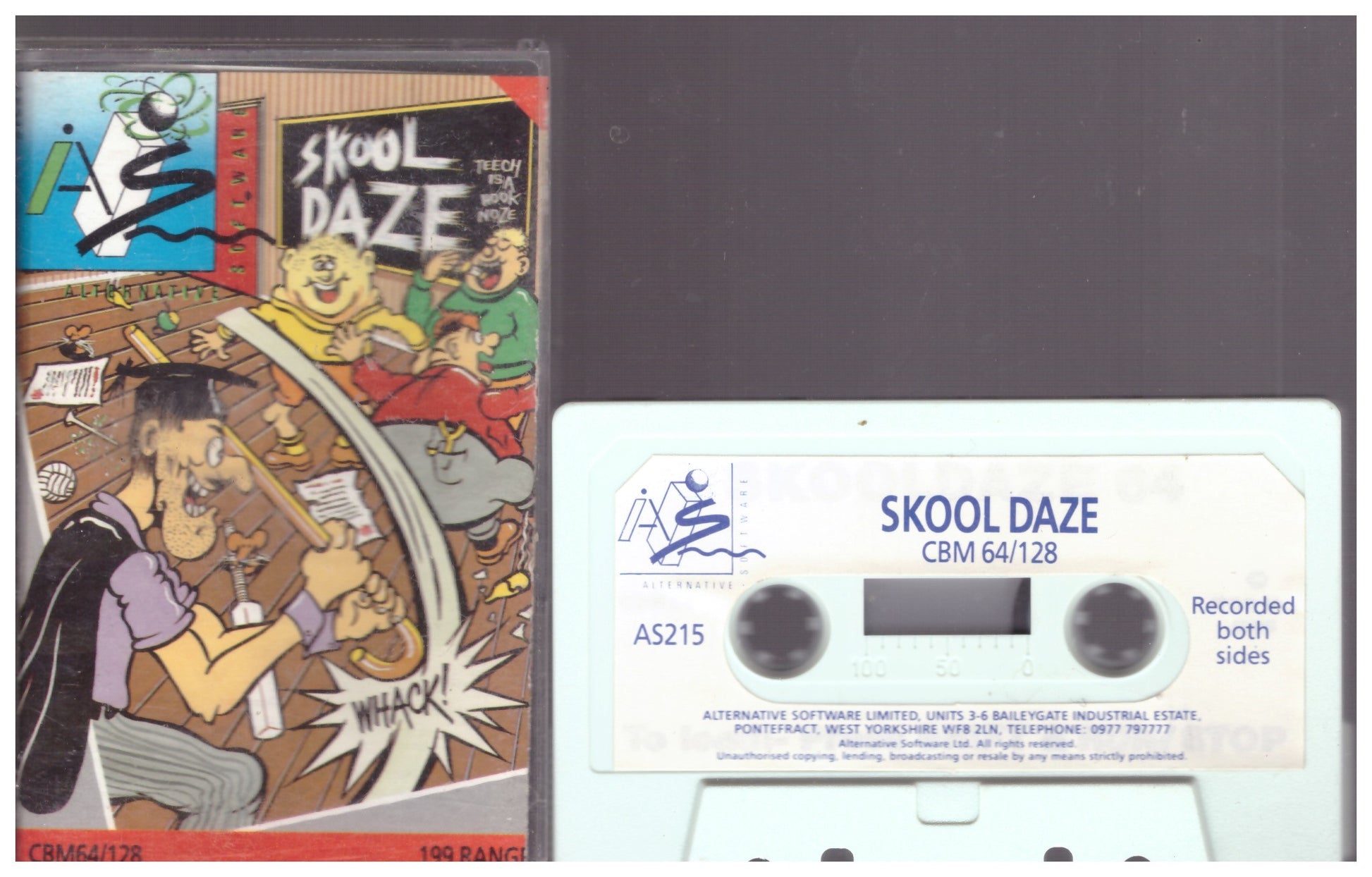 Skool Daze for Commodore 64 from Alternative Software (AS215)