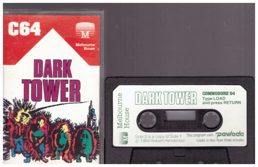 Dark Tower for Commodore 64 from Melbourne House