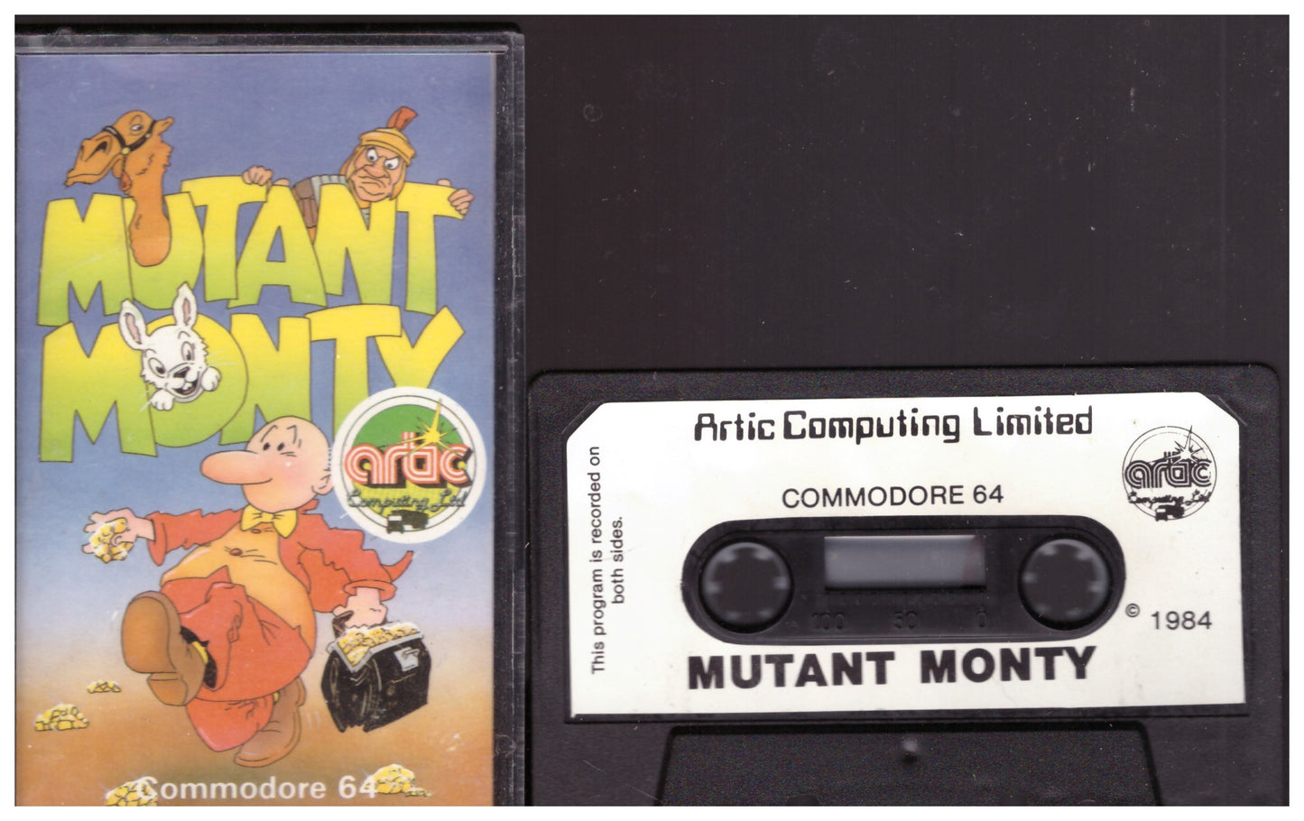 Mutant Monty for Commodore 64 from Artic Computing (ACC 118)