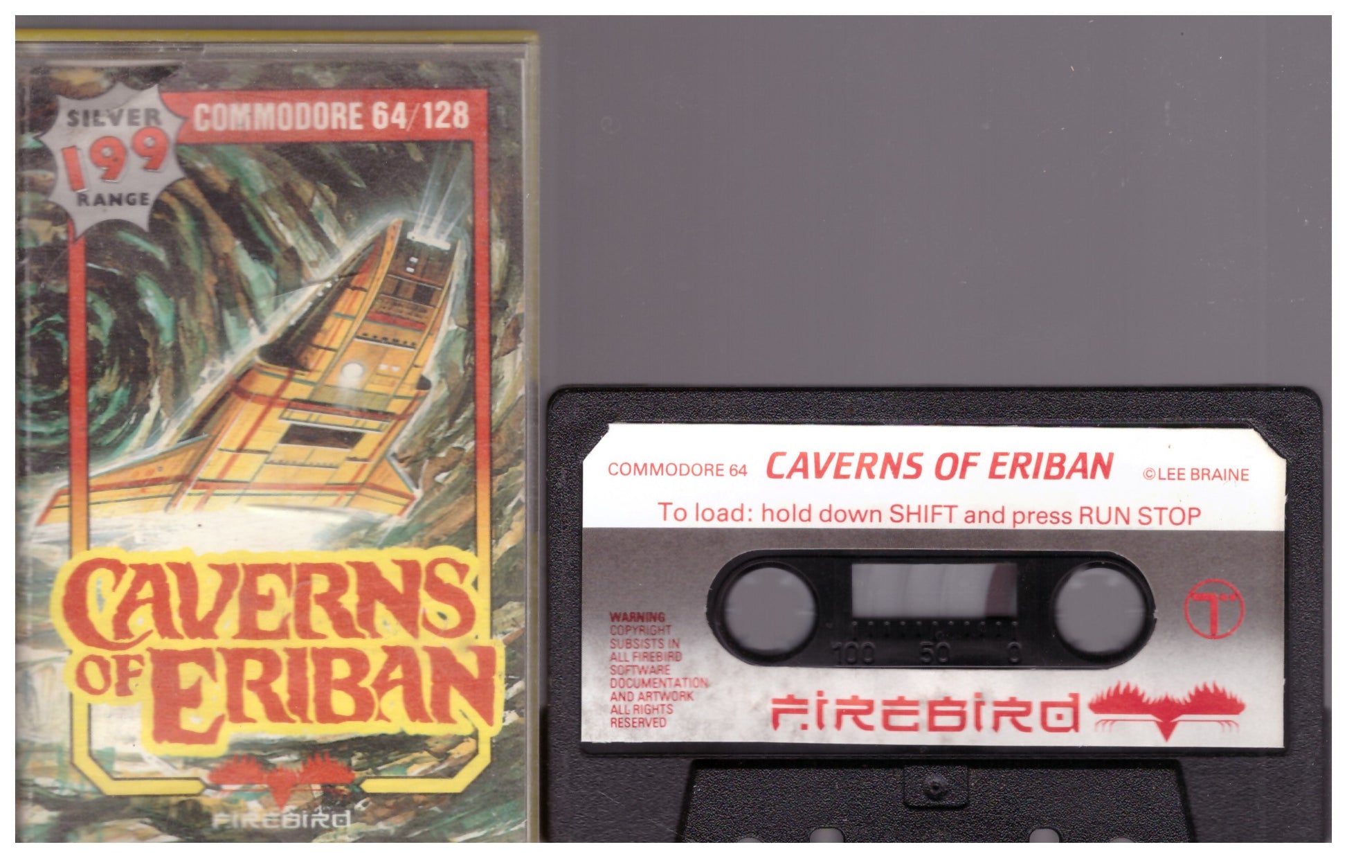 Caverns Of Eriban for Commodore 64 from Firebird