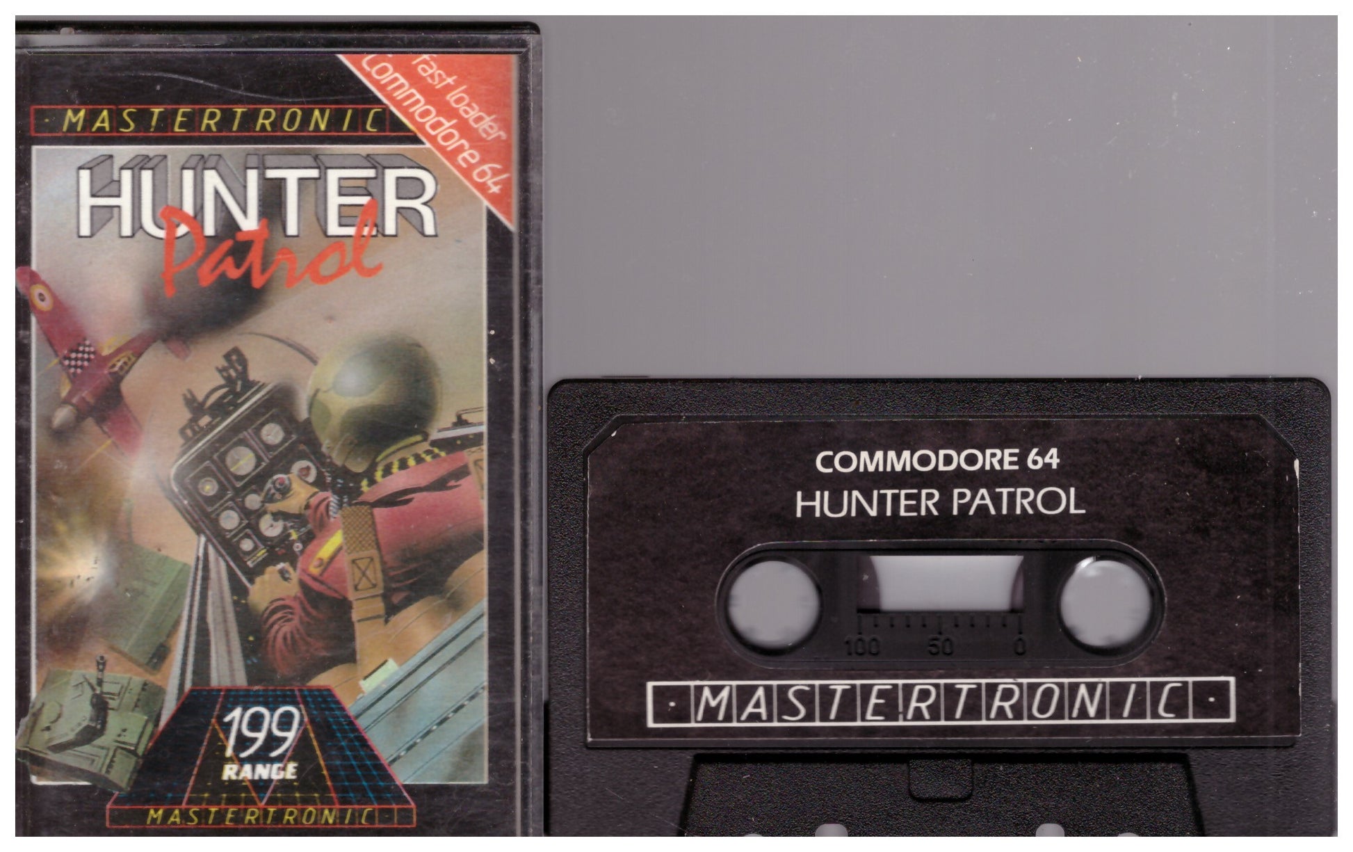 Hunter Patrol for Commodore 64 from Mastertronic (IC 0083)