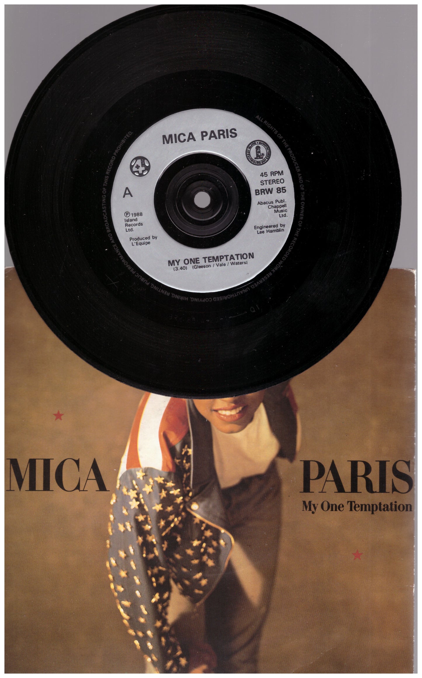 My One Temptation by Mica Paris from 4th & Broadway (BRW 85)