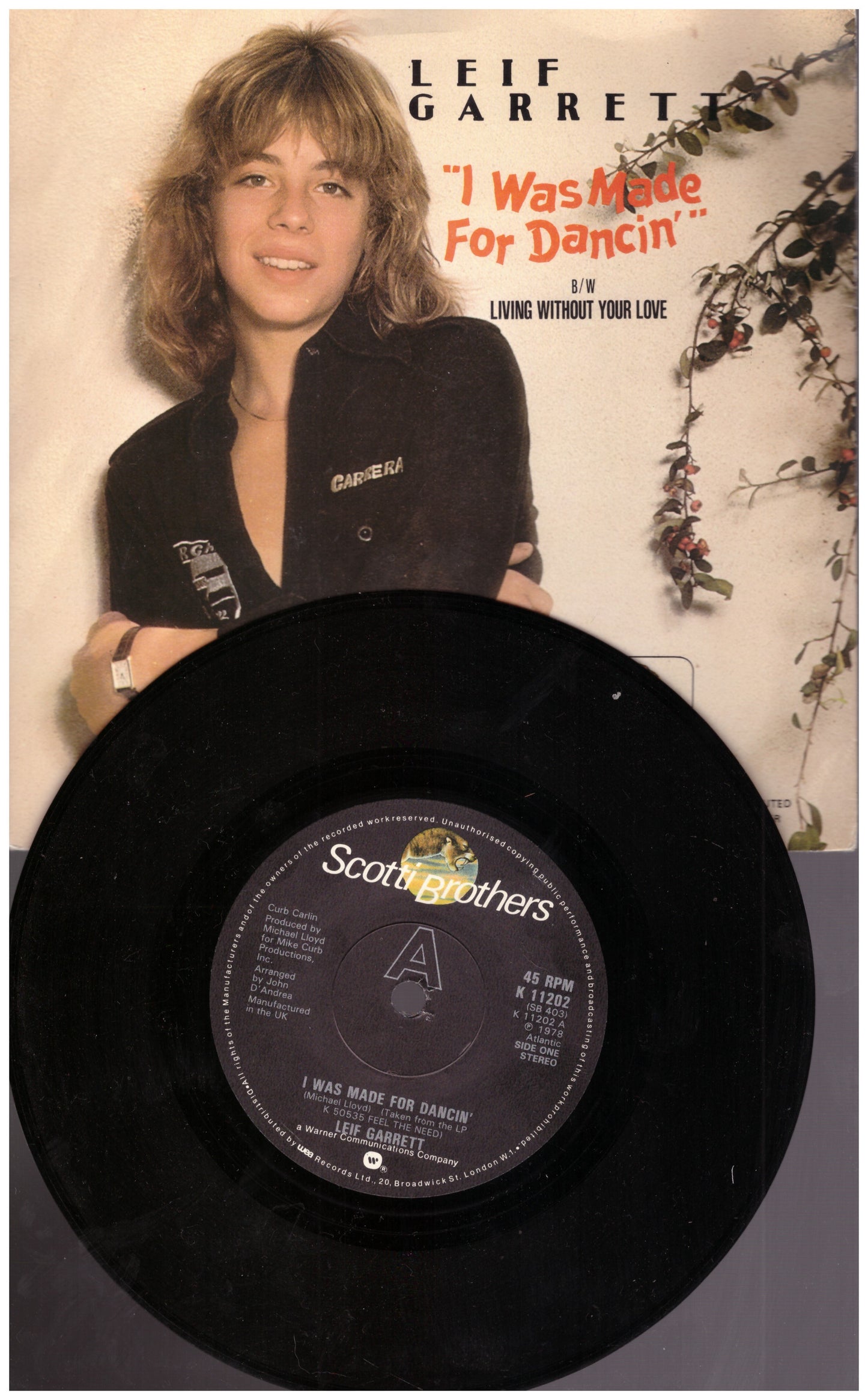 I Was Made For Dancin' - Leif Garrett - Scotti Brothers - K 11202