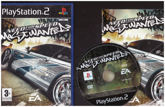 Need For Speed Most Wanted - Sony Playstation 2/PS2 - EA - SLES 53557