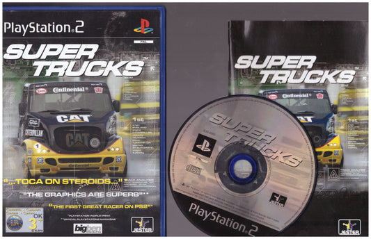 Super Trucks - Sony Playstation 2/PS2 - Jester Interactive - SLES 50897