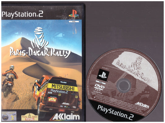 Paris-Dakar Rally - Sony Playstation 2/PS2 - Acclaim - SLES 50212